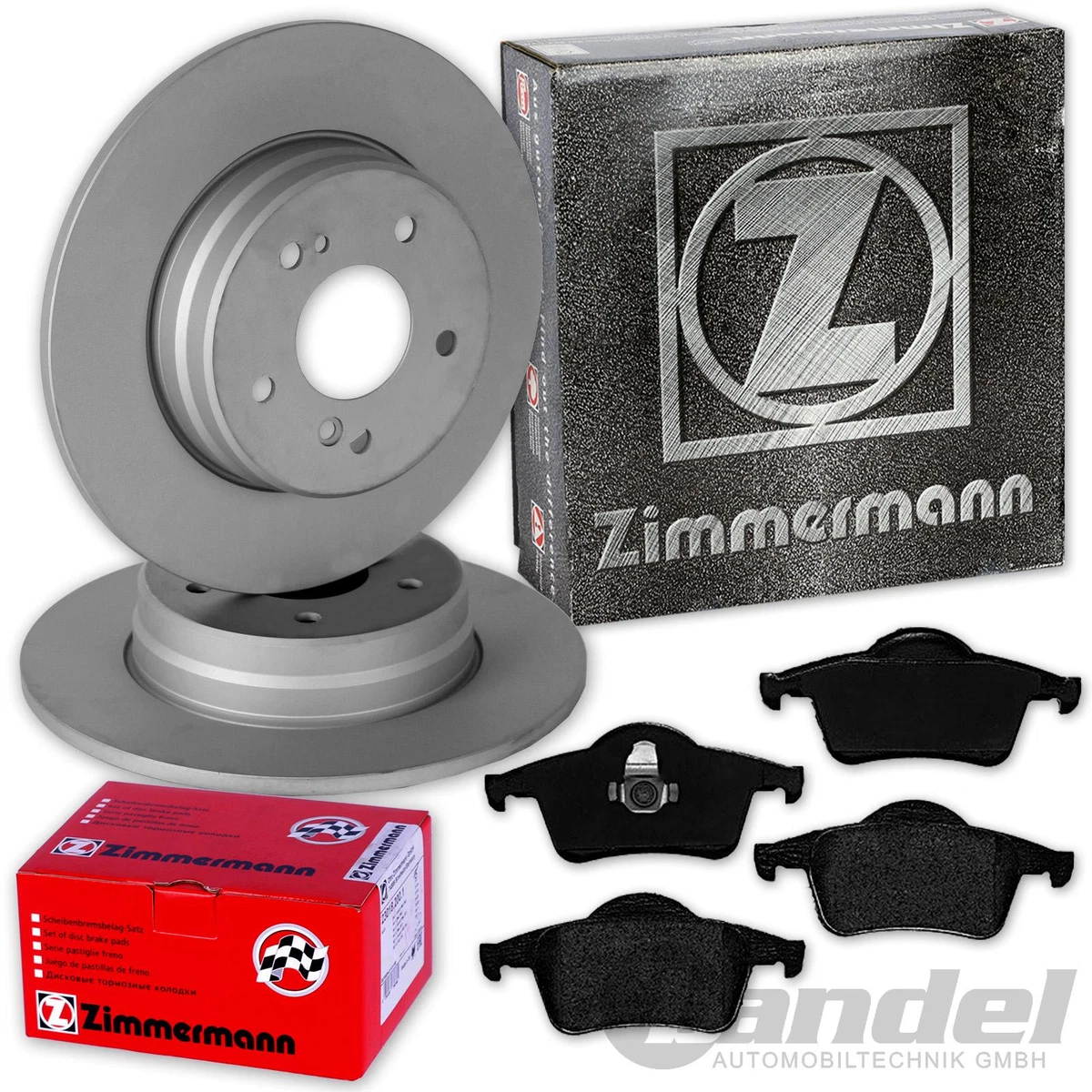 Гальмівні колодки Zimmermann для SAAB 9-3 кабріолет — безпечне гальмування