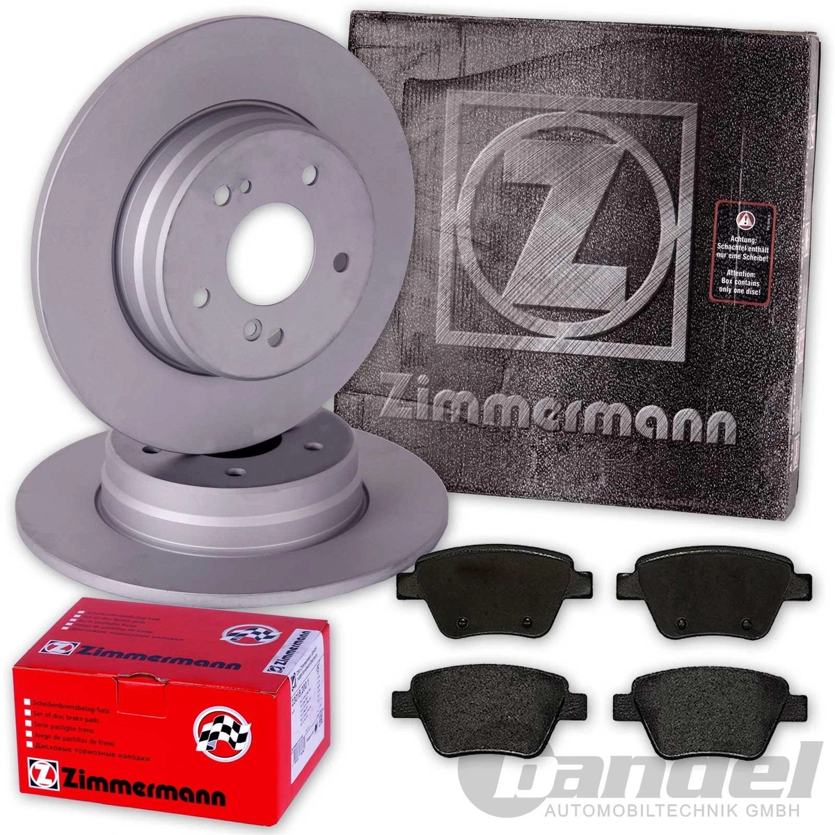 Гальмівні колодки та диски Zimmermann для PEUGEOT 306 – ваша безпека