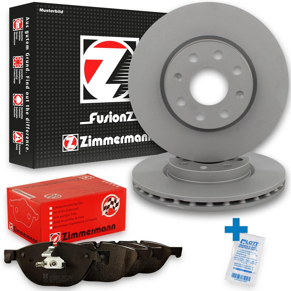 Найкращі гальмівні комплекті Zimmermann для MERCEDES-BENZ C-CLASS (W202)