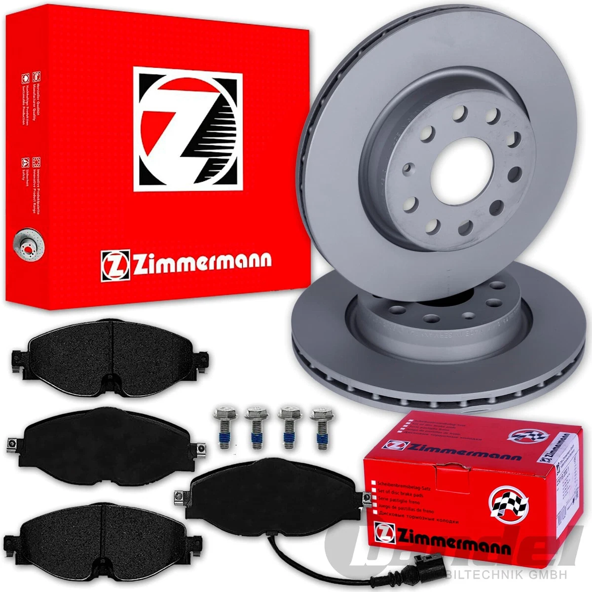 Гальмівні колодки та диски Zimmermann для PEUGEOT 306 – ваша безпека