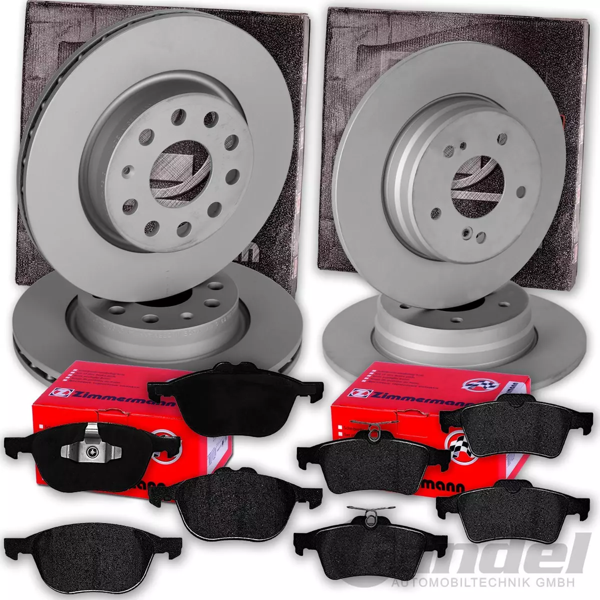 Оптимальні гальмівні диски та колодки Zimmermann для Opel Astra F (T92)