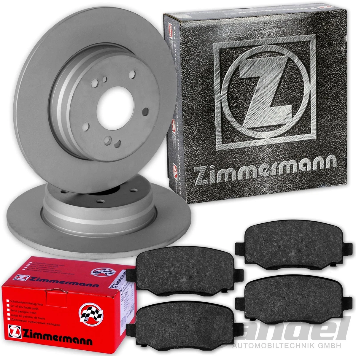 Гальмівні диски та колодки Zimmermann для SEAT INCA (6K9) 1.4 16V