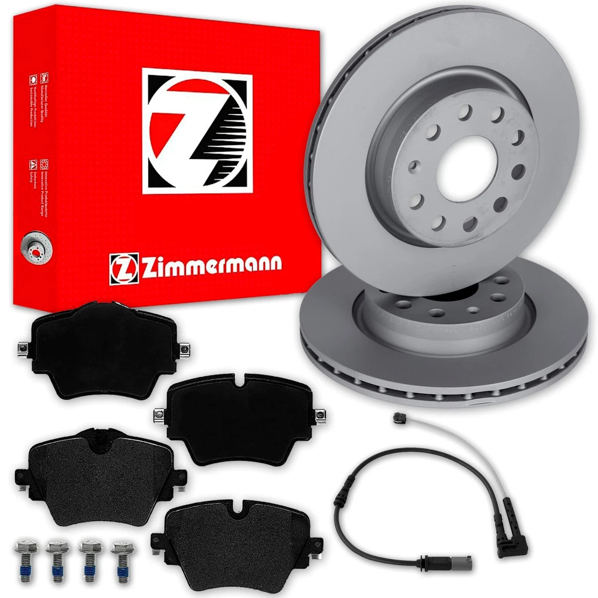 Гальмівні колодки та диски Zimmermann для CITROEN BERLINGO ФУРГОН (K9)