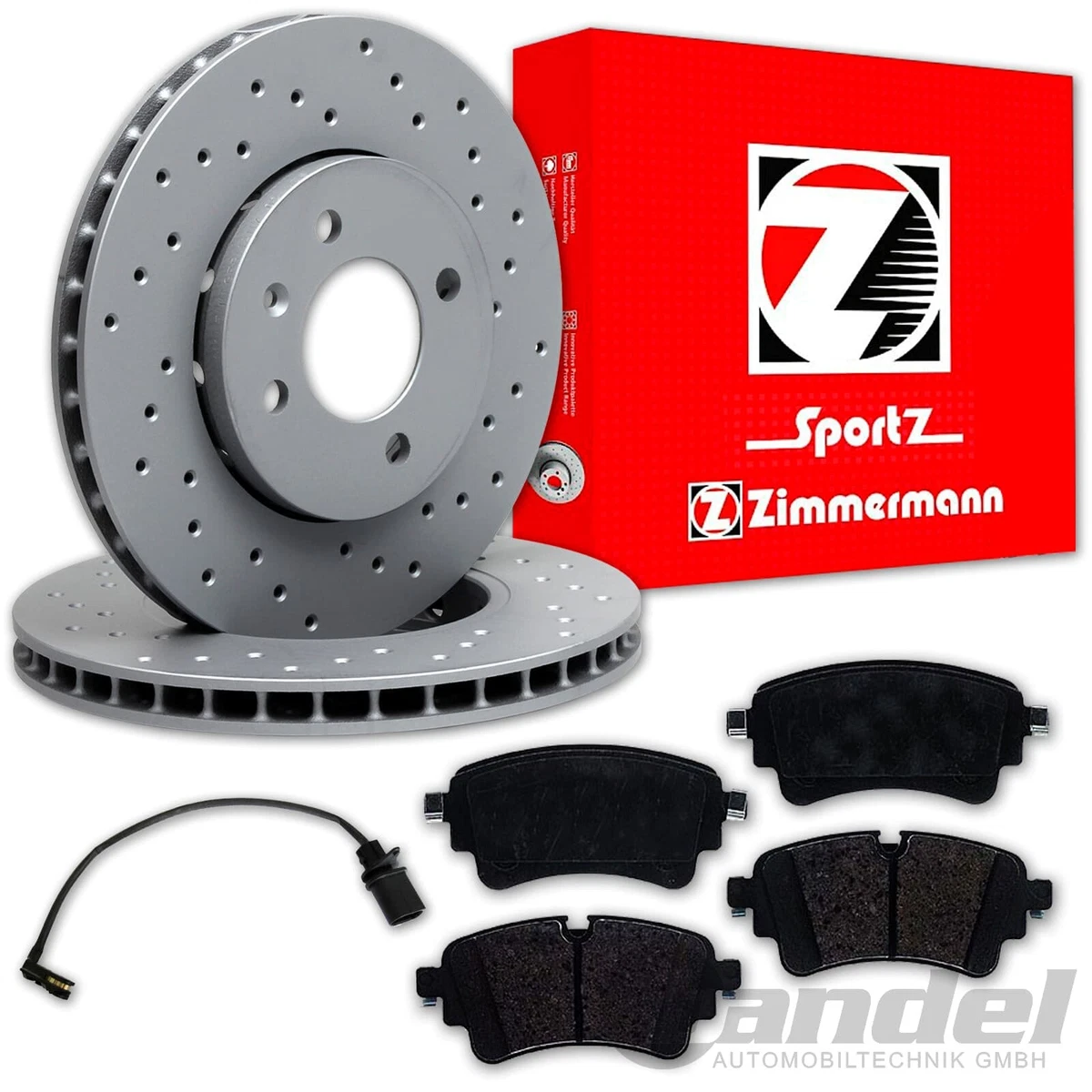 Гальма і колодки Zimmermann для Opel Astra H (A04): безпека та якість