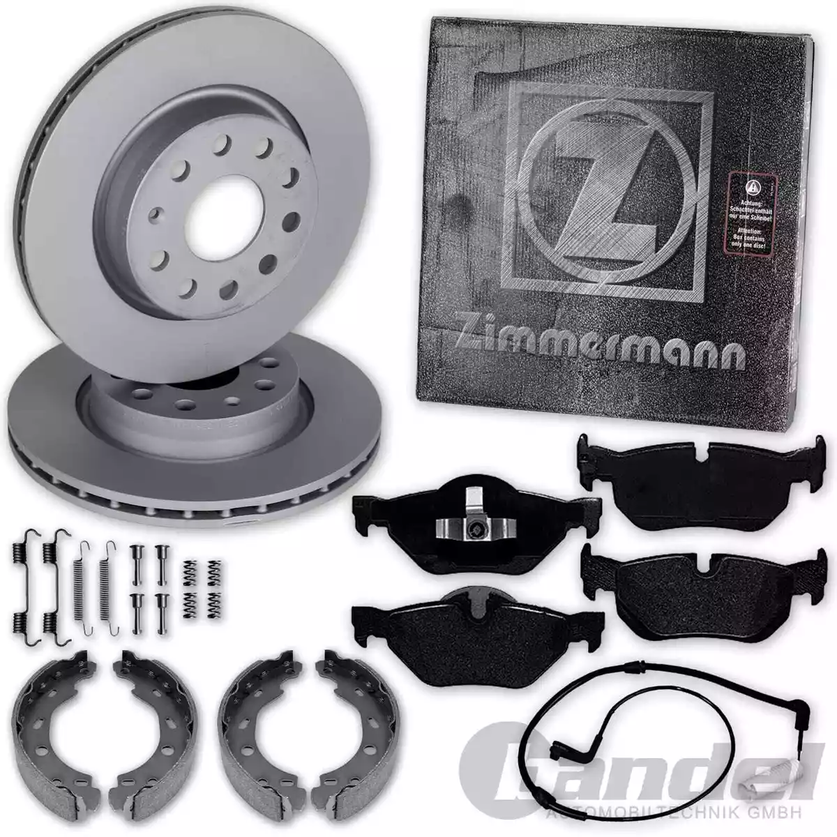 Гальмівні колодки та диски Zimmermann для JAGUAR XE (X760): Надійність і якість