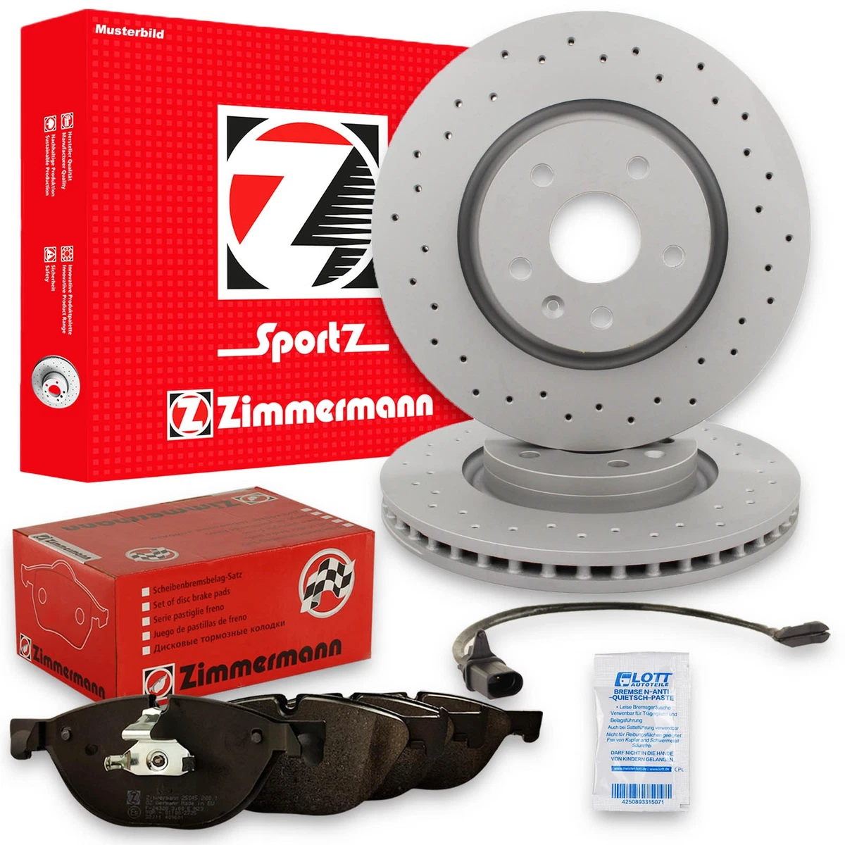 Otto-Zimmermann гальмівні диски та колодки для Hyundai Santa