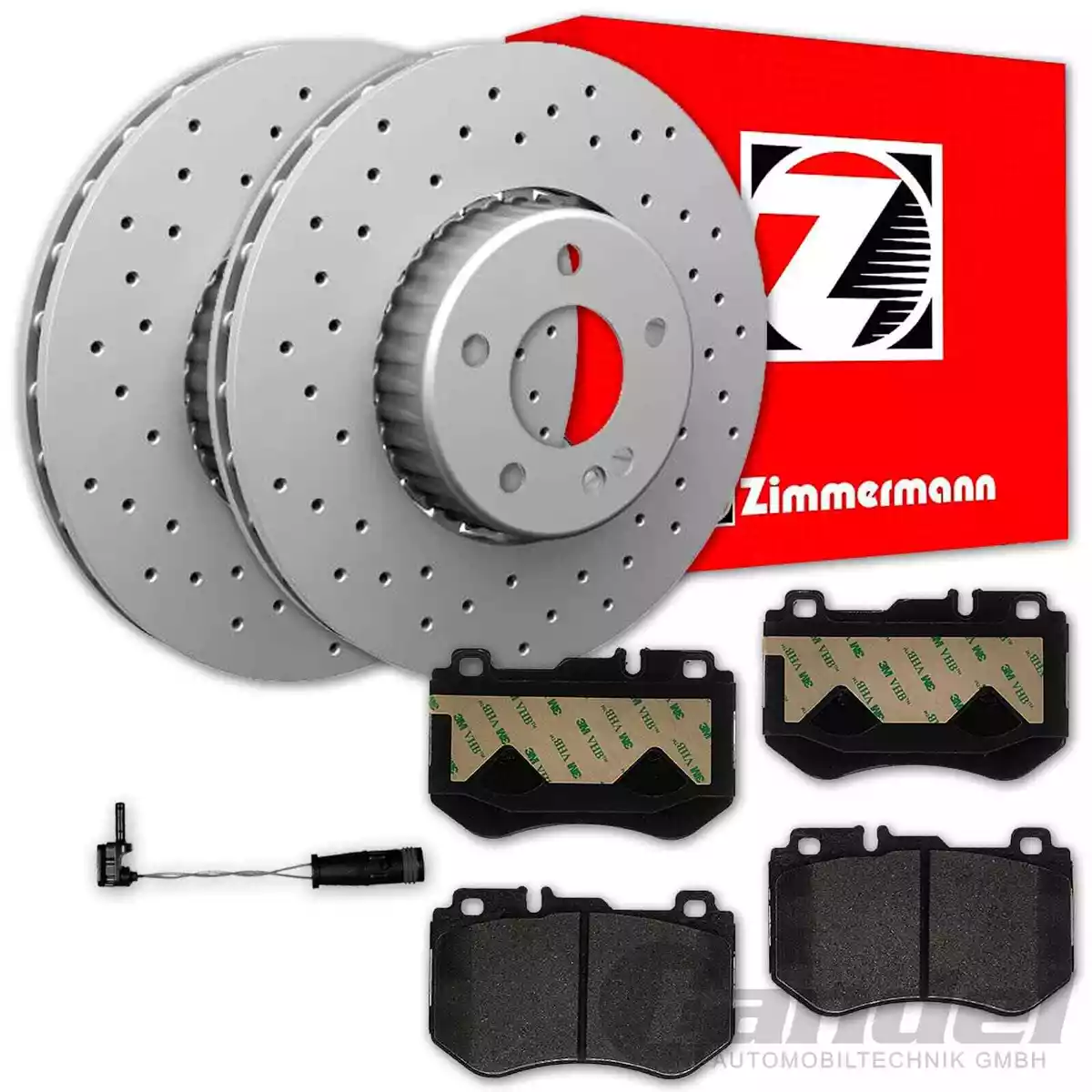 Зиммерманн для Renault Laguna II: Надійні гальма для безпеки та комфорту