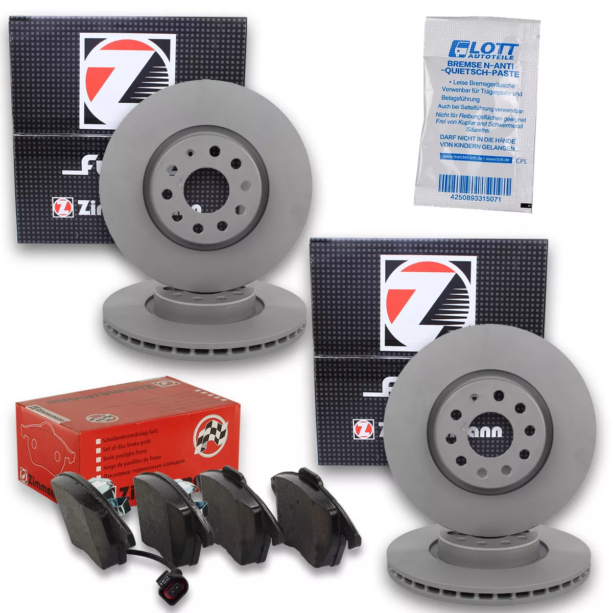 Otto-Zimmermann гальмівні диски та колодки для Hyundai Santa