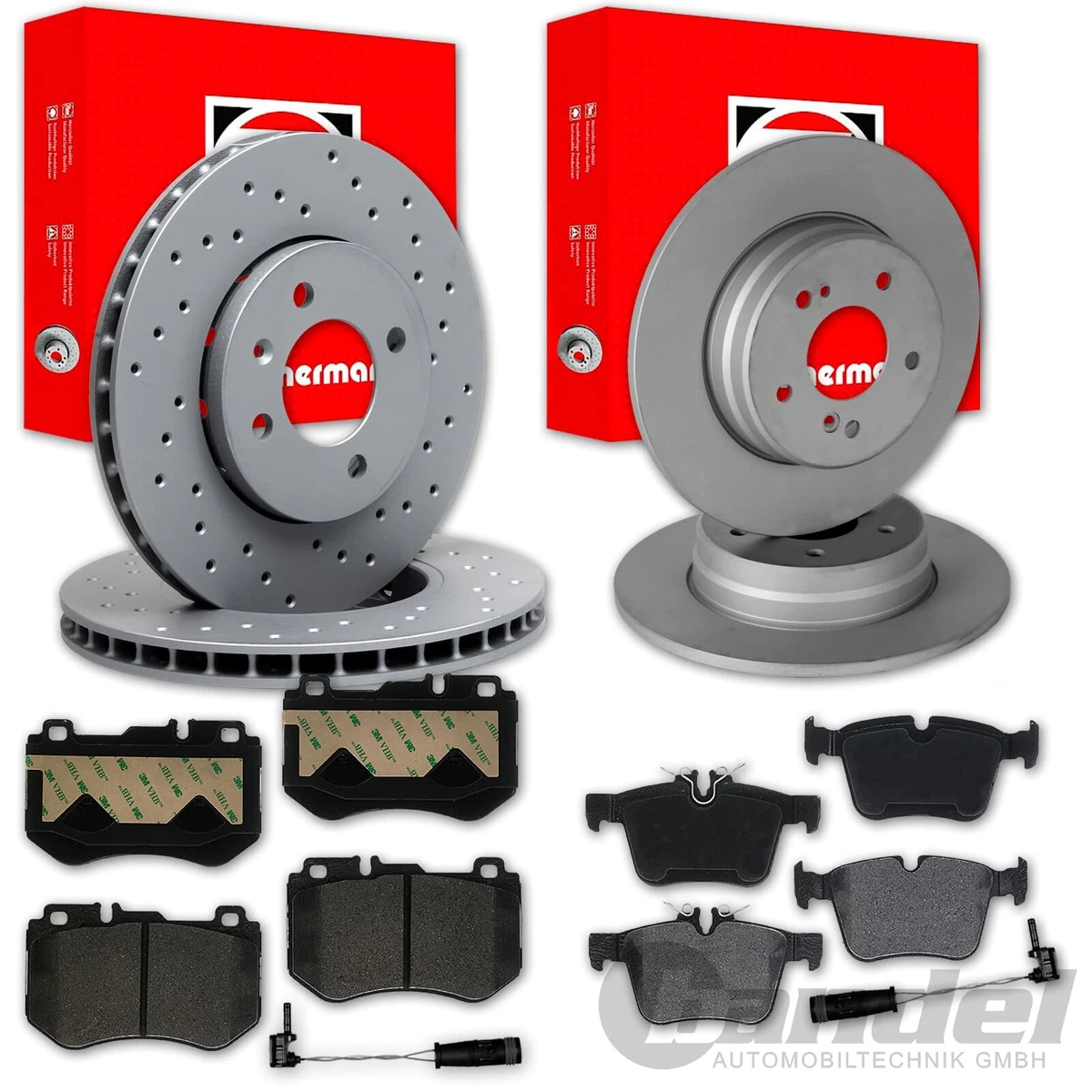 Otto-Zimmermann гальмівні диски і колодки для MERCEDES-BENZ