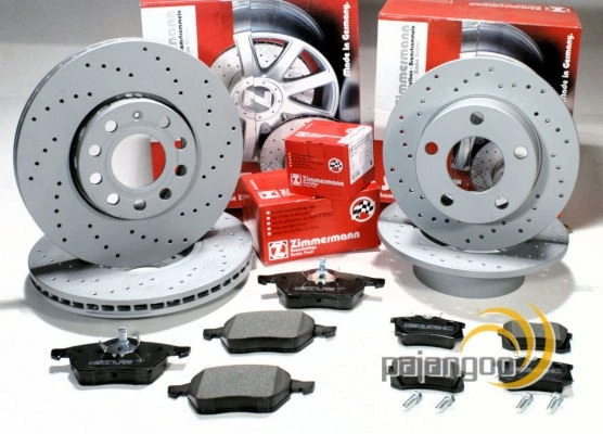 Гальмівні диски та колодки Zimmermann для VW PASSAT (362) 2.0 TSI