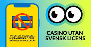 Casinon Utan Svensk Licens Fördelar och Risker